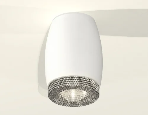 Светильник накладной Techno spot XS1122010 Ambrella light белый 1 лампа, основание белое в стиле современный круглый фото 2
