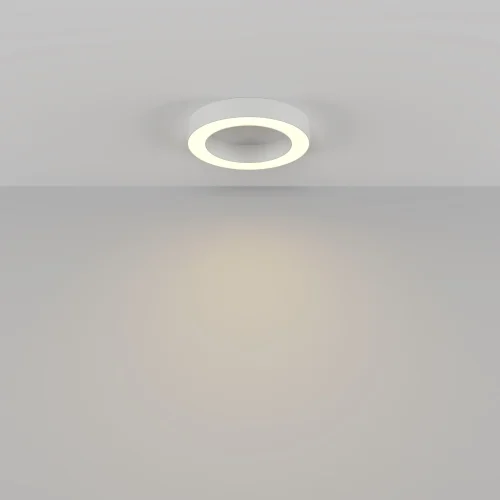 Светильник потолочный LED Lua C093CL-36W3K-W Maytoni белый на 1 лампу, основание белое в стиле современный хай-тек фото 4