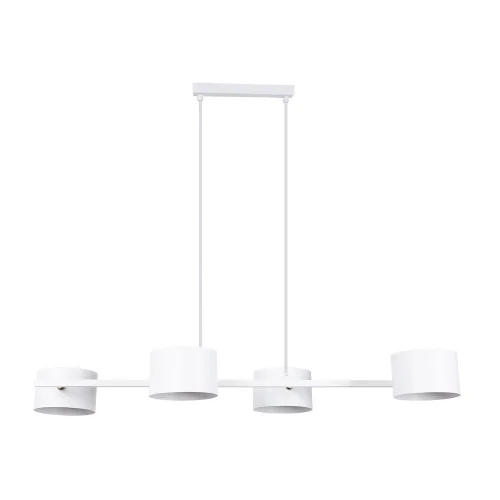 Светильник подвесной Sebastian A7051SP-4WH Arte Lamp белый на 4 лампы, основание белое в стиле скандинавский современный 