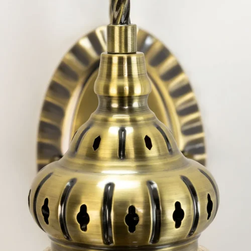 Бра Каир CL419313 Citilux янтарный на 1 лампа, основание бронзовое в стиле восточный  фото 8