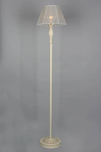 Торшер Biella OML-73305-01 Omnilux  белый 1 лампа, основание бежевое в стиле классический
 фото 2