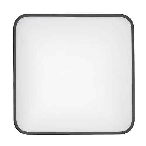 Светильник потолочный Agnes Square Pro 10985-NW Nowodvorski белый на 1 лампу, основание чёрное в стиле современный фото 4