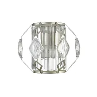 Бра Buzzati 441 VL2181W02 Vele Luce прозрачный 2 лампы, основание серебряное в стиле классический 
