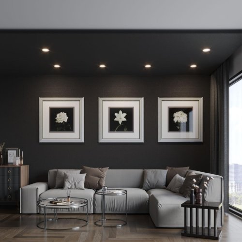 Светильник точечный LED Fluo 359844 Novotech белый на 1 лампу, основание белое в стиле хай-тек круглый фото 3