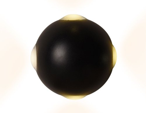 Бра LED Sota FW135 Ambrella light чёрный на 1 лампа, основание чёрное в стиле хай-тек современный 