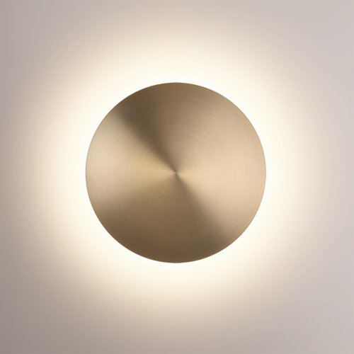 Бра LED Galaxy 7072/6WL Odeon Light бронзовый на 1 лампу, основание бронзовое в стиле хай-тек отражённый свет фото 3