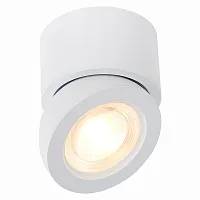 Светильник накладной LED St654 ST654.532.10 ST-Luce белый 1 лампа, основание белое в стиле хай-тек круглый