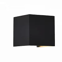 Настенный светильник LED Davos 7649 Mantra уличный IP54 чёрный 1 лампа, плафон чёрный в стиле хай-тек современный LED