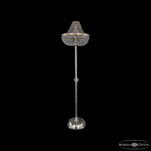 Торшер 19111T3/H/45IV-172 G Bohemia Ivele Crystal sp прозрачный 8 ламп, основание золотое в стиле классический

