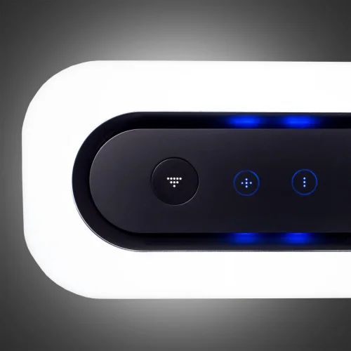 Настольная лампа LED Ньютон CL803042 Citilux бежевая на 1 лампу, основание чёрное металл в стиле современный хай-тек фото 7