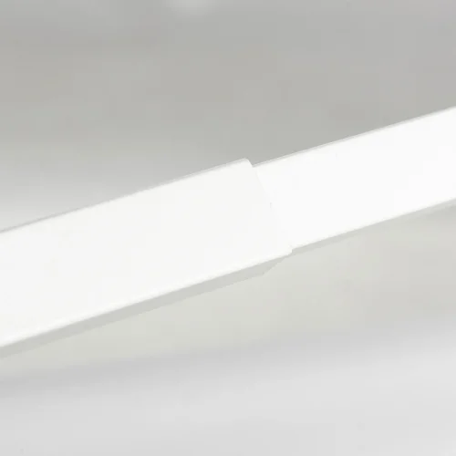 Торшер Sumter LSP-0624 Lussole изогнутый бежевый 1 лампа, основание белое в стиле современный скандинавский
 фото 4
