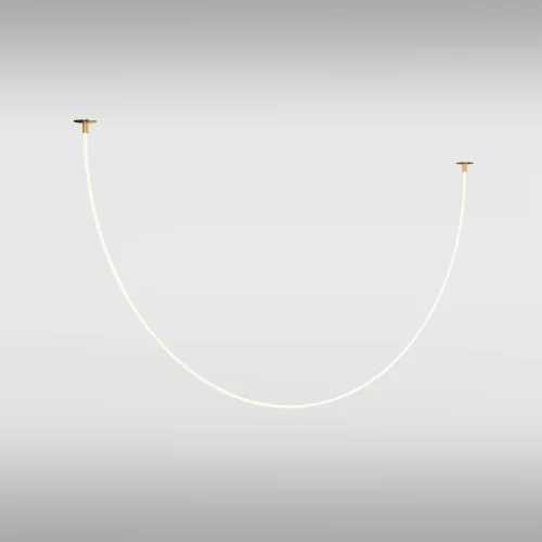 Светильник подвесной LED Tau MOD146PL-L40G3K Maytoni белый на 1 лампу, основание золотое в стиле современный хай-тек фото 7