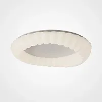 Светильник потолочный ODDLY B CH D60 223912-23 ImperiumLoft белый на 1 лампу, основание белое в стиле современный скандинавский минимализм 