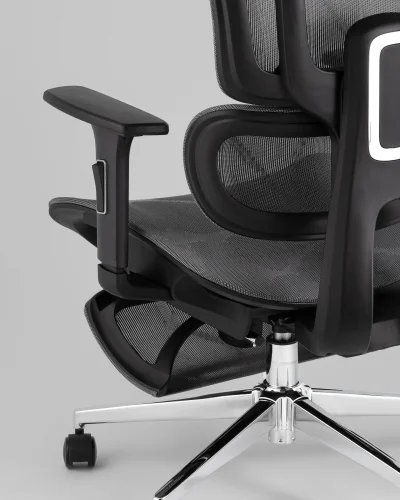 Кресло офисное TopChairs Nimbus, серый УТ000041778 Stool Group, /, ножки//, размеры - ***** фото 7