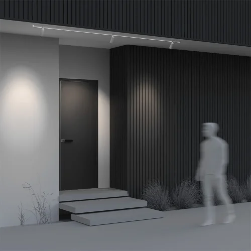 Трековый светильник LED уличный Focus Led O-TR01-1-S-16WW3K Maytoni белый для шинопроводов серии Focus Led белый фото 5 Трековый светильник LED уличный Focus Led O-TR01-1-S-16WW3K Maytoni белый для шинопроводов серии Focus Led белый фото 5