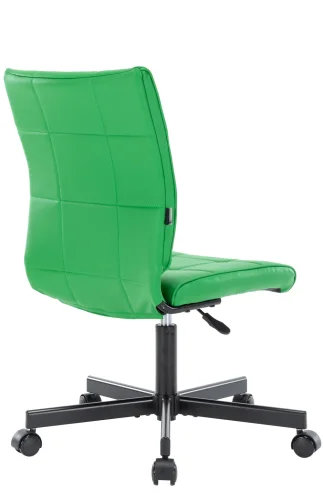 Операторское кресло EP-300 Экокожа Зеленый EP 300 PU Green Everprof, зелёный/экокожа, ножки//, размеры - 840*955***430* фото 4