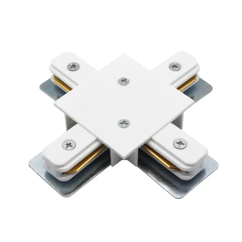 Коннектор для встраиваемого шинопровода X Track Accessories A110133 Arte Lamp белый в стиле для светильников серии Track Accessories встраиваемый однофазный