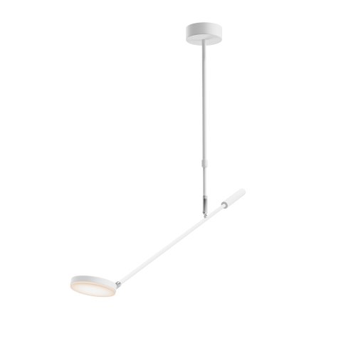 Светильник подвесной LED Fad MOD070CL-L8W3K Maytoni белый 1 лампа, основание белое в стиле современный хай-тек  фото 5