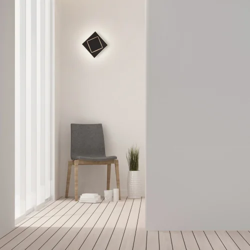 Бра LED Dakla 6428 Mantra чёрный на 1 лампу, основание чёрное в стиле современный фото 5