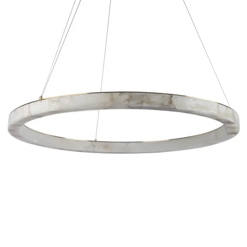 Светильник подвесной LED Mondrian 10408/1000 LOFT IT белый на 1 лампу, основание бронзовое в стиле современный кольца фото 7