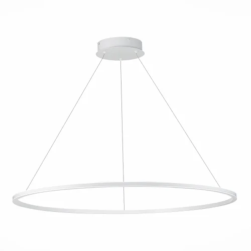 Светильник подвесной LED St604 Out ST604.543.57 ST-Luce белый 1 лампа, основание белое в стиле хай-тек кольца фото 2
