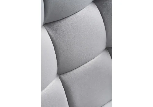Полубарный стул Алст К светло-серый / белый 502125 Woodville, серый/велюр, ножки/металл/белый, размеры - ****500*560 фото 6