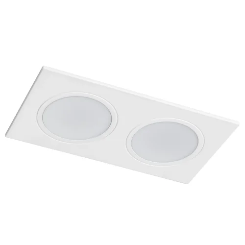 Светильник точечный Piano 012826 Lightstar белый на 1 лампу, основание белое в стиле современный прямоугольный