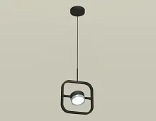 Светильник подвесной XB9119102 Ambrella light чёрный 1 лампа, основание чёрное в стиле современный хай-тек 