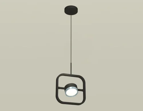 Светильник подвесной XB9119102 Ambrella light чёрный 1 лампа, основание чёрное в стиле современный хай-тек 