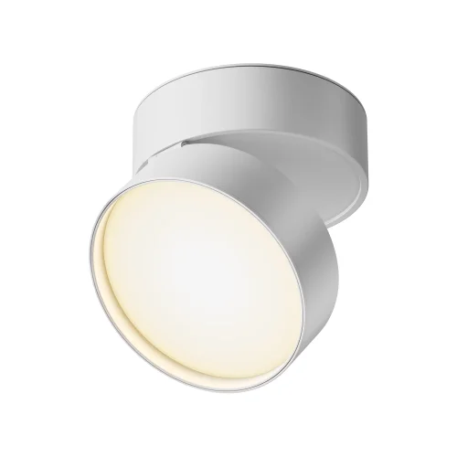 Светильник накладной LED Onda C024CL-L18W Maytoni белый 1 лампа, основание белое в стиле современный круглый фото 2