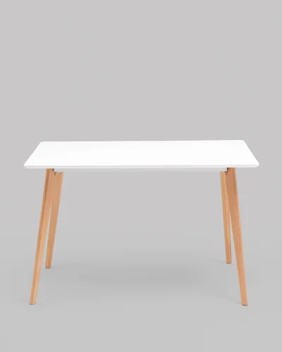 Стол обеденный FRANK NEW 120*80, белый УТ000038924 Stool Group столешница белая из мдф