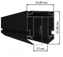 Профиль для монтажа в натяжной потолок Skyline 48 ST003.129.02 ST-Luce  в стиле хай-тек для светильников серии Skyline 48 магнитный встраиваемый натяжной потолок