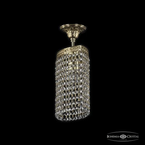 Светильник потолочный 19203/25IV G R Bohemia Ivele Crystal прозрачный 1 лампа, основание золотое в стиле классический r фото 2