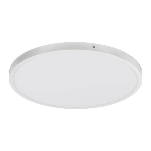 Светильник потолочный LED Fueva 1 97263 Eglo белый 1 лампа, основание серебряное в стиле хай-тек современный 