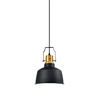 Светильник подвесной Felex V1440-1P Moderli чёрный 1 лампа, основание чёрное в стиле лофт современный 