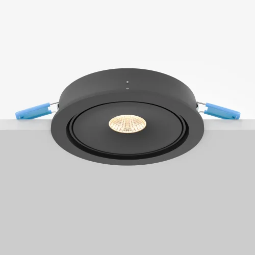 Светильник точечный LED Move DL060-9W3-4-6K-B Maytoni чёрный 1 лампа, основание чёрное в стиле современный хай-тек круглый фото 8