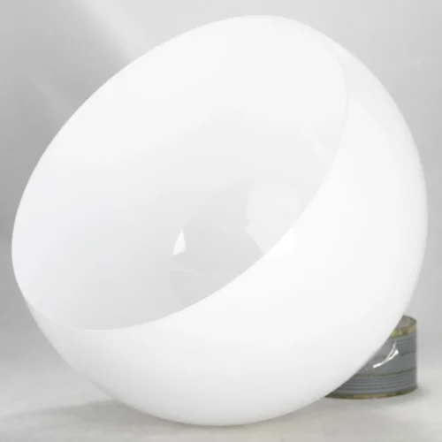 Торшер LSP-0593 Lussole изогнутый белый 1 лампа, основание матовое никель в стиле современный
 фото 6