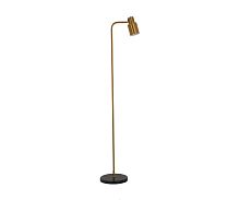 Торшер Олси 07046,33 Kink Light для чтения золотой 1 лампа, основание золотое чёрное в стиле современный
