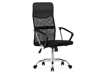 Компьютерное кресло Arano 1 black / chrome 15815 Woodville, чёрный/сетка, ножки/металл/хром, размеры - *1190***620*520
