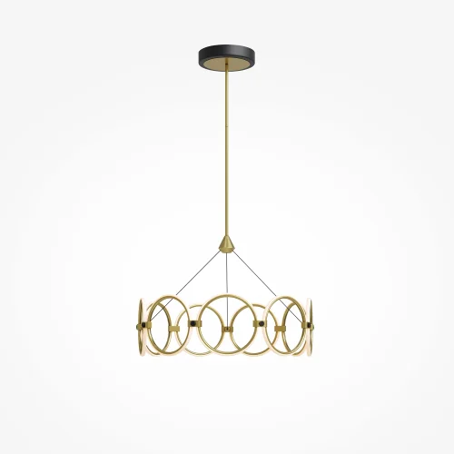 Светильник подвесной LED Link MOD357PL-L40BS3K Maytoni латунь на 1 лампу, основание латунь в стиле современный минимализм арт-деко фото 3