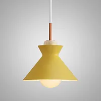 Светильник подвесной OMG B Yellow 179785-26 ImperiumLoft жёлтый 1 лампа, основание золотое в стиле современный скандинавский 