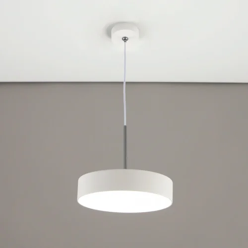 Светильник подвесной LED Тао CL712S180N Citilux белый 1 лампа, основание белое в стиле современный  фото 2