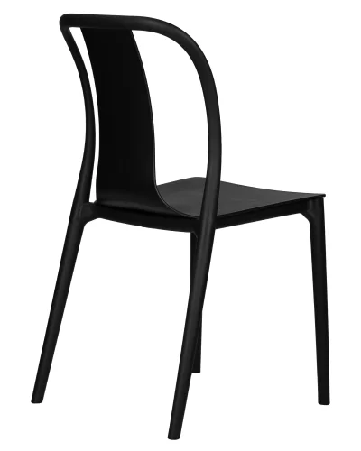 Стул обеденный 669PP-LMZL ADAM, цвет сиденья черный, цвет основания черный Dobrin, /, ножки/пластик/чёрный, размеры - *875***440*535 фото 4