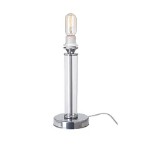 Настольная лампа V4836-9/1L Vitaluce без плафона 1 лампа, основание хром металл в стиле арт-деко 