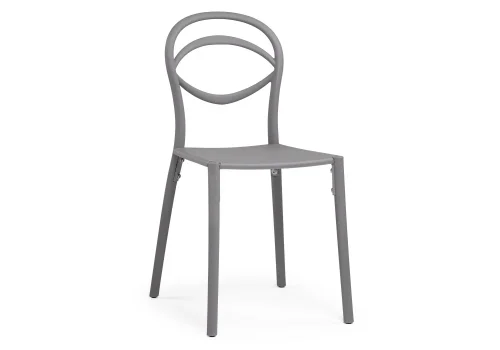 Пластиковый стул Simple gray 15740 Woodville, /, ножки/пластик/серый, размеры - *****