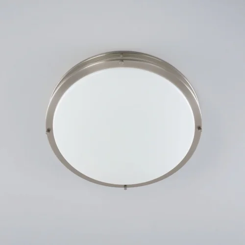 Светильник потолочный LED Бостон CL709501N Citilux белый 1 лампа, основание матовое хром в стиле современный  фото 2