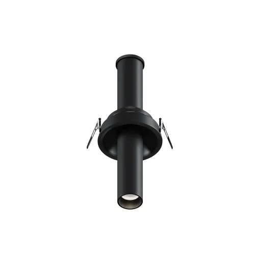 Светильник точечный LED Focus T C140RS-L200-7W4K-B Maytoni чёрный на 1 лампу, основание чёрное в стиле современный хай-тек трубочки