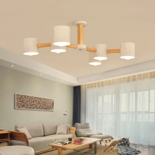 Люстра на штанге MALMO X 101774-26 ImperiumLoft белая на 4 лампы, основание бежевое в стиле скандинавский фото 9 Люстра на штанге MALMO X 101774-26 ImperiumLoft белая на 4 лампы, основание бежевое в стиле скандинавский фото 9