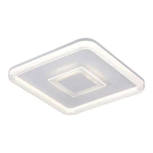 Светильник потолочный LED Hartley LSP-7438 Lussole белый на 1 лампу, основание белое в стиле современный 