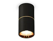 Светильник накладной Techno spot XS6302082 Ambrella light чёрный 1 лампа, основание чёрное в стиле модерн круглый